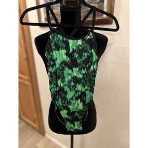 Adidas‎ Ladies 28 Swimsuit Green